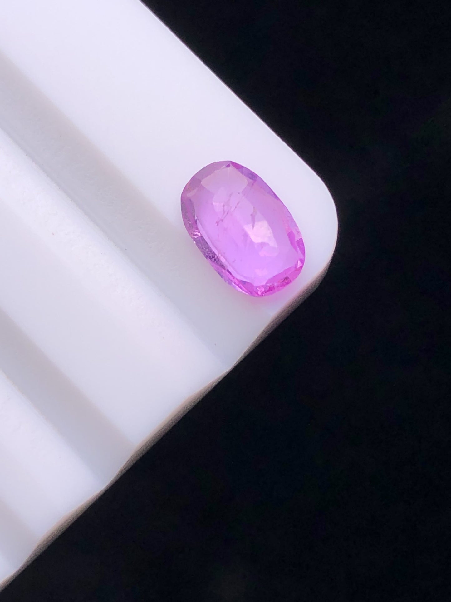 SRILANKA 1.26 CT PINK NATURAL HEATED SAPPHIRE LOOSE STONE
