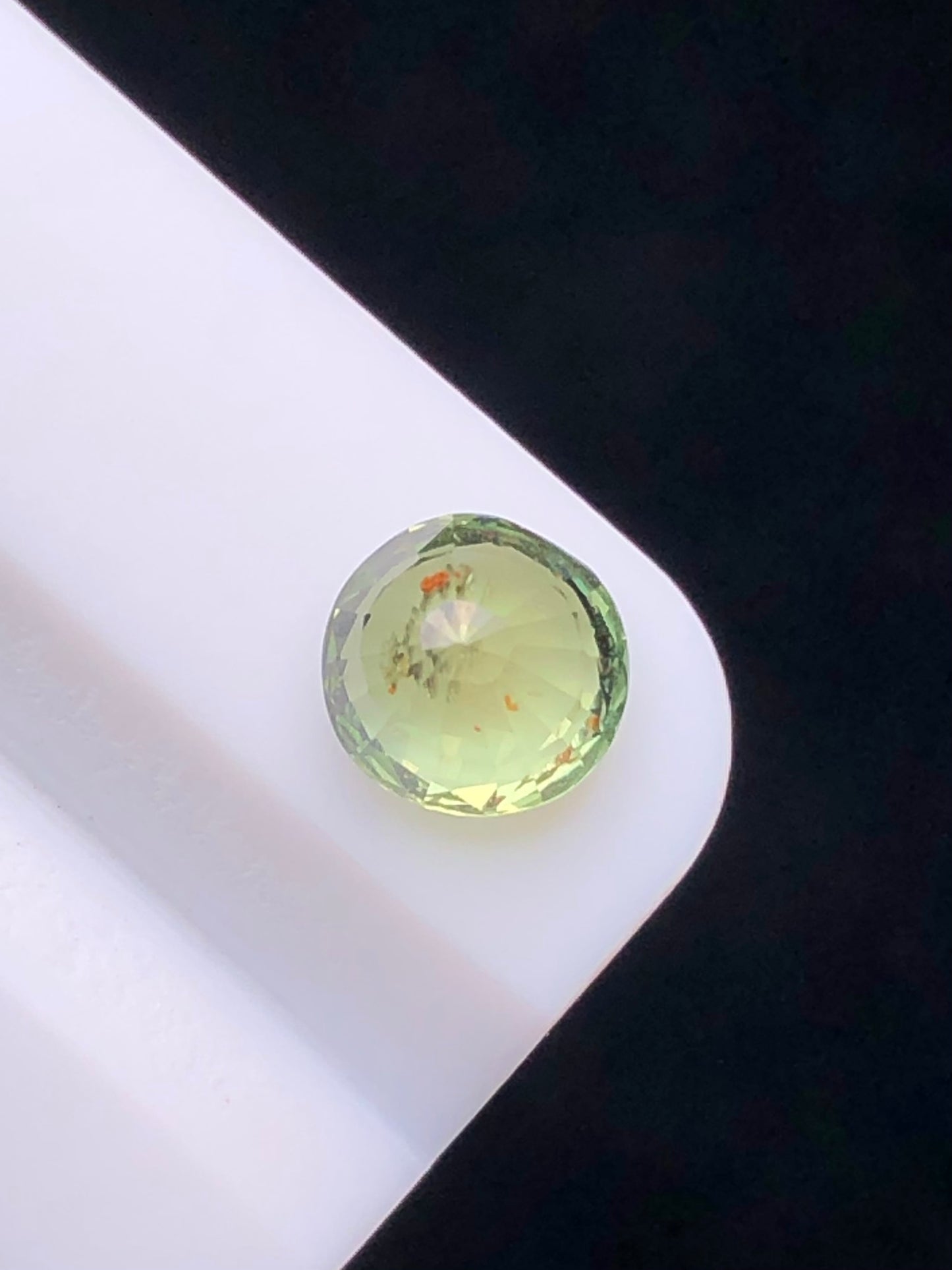 SRILANKA 0.98 CT GREEN NATURAL UNHEATED SAPPHIRE LOOSE STONE