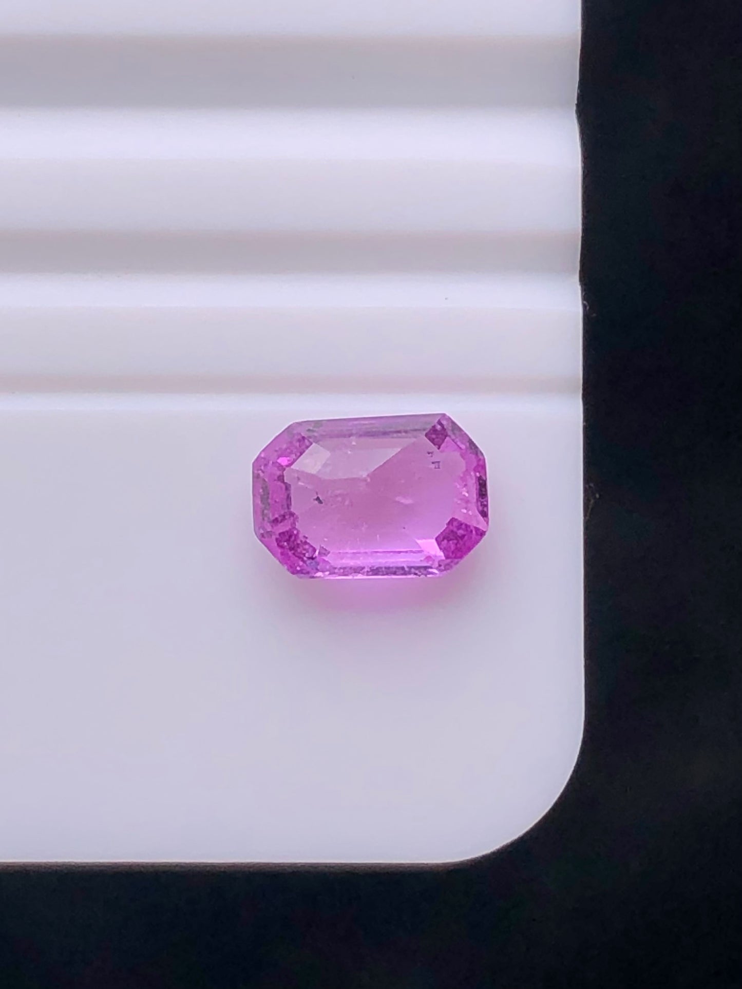 SRILANKA 1.03 CT LIGHT PINK NATURAL HEATED SAPPHIRE LOOSE STONE
