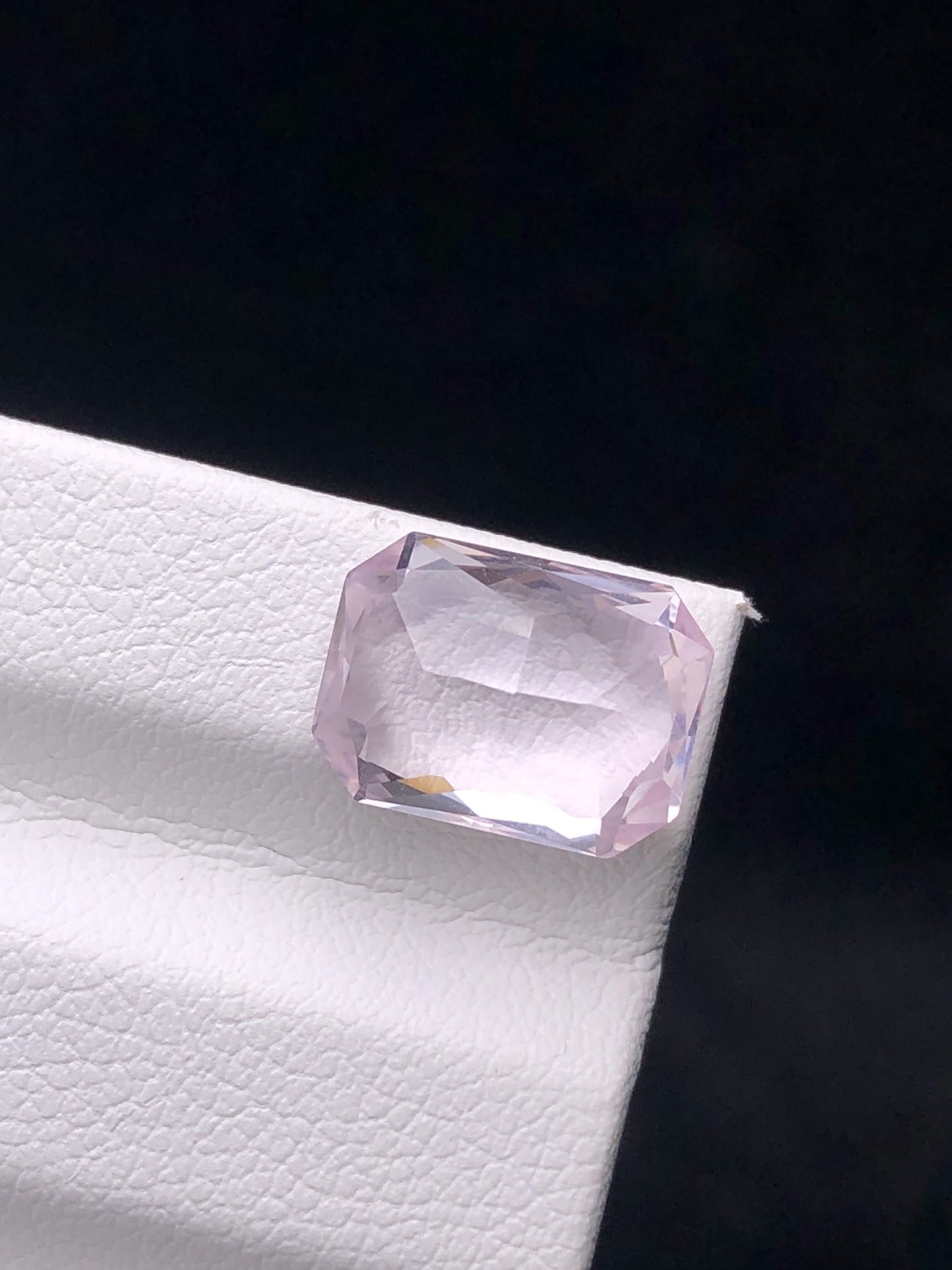 SRILANKA 4.38 CT WHITE NATURAL HEATED SAPPHIRE LOOSE STONE