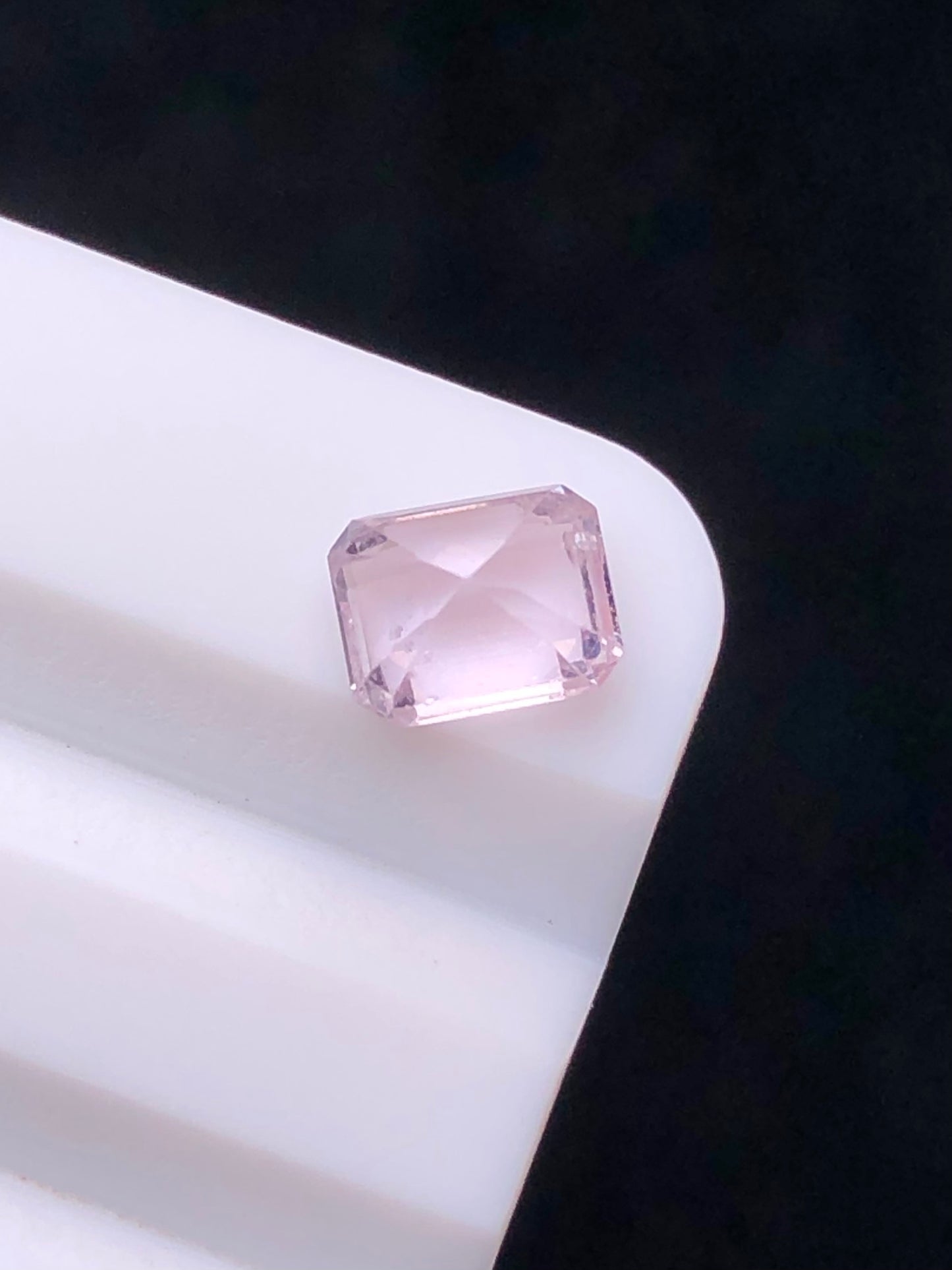 SRILANKA 1.27 CT LIGHT PINK NATURAL UNHEATED SAPPHIRE LOOSE STONE