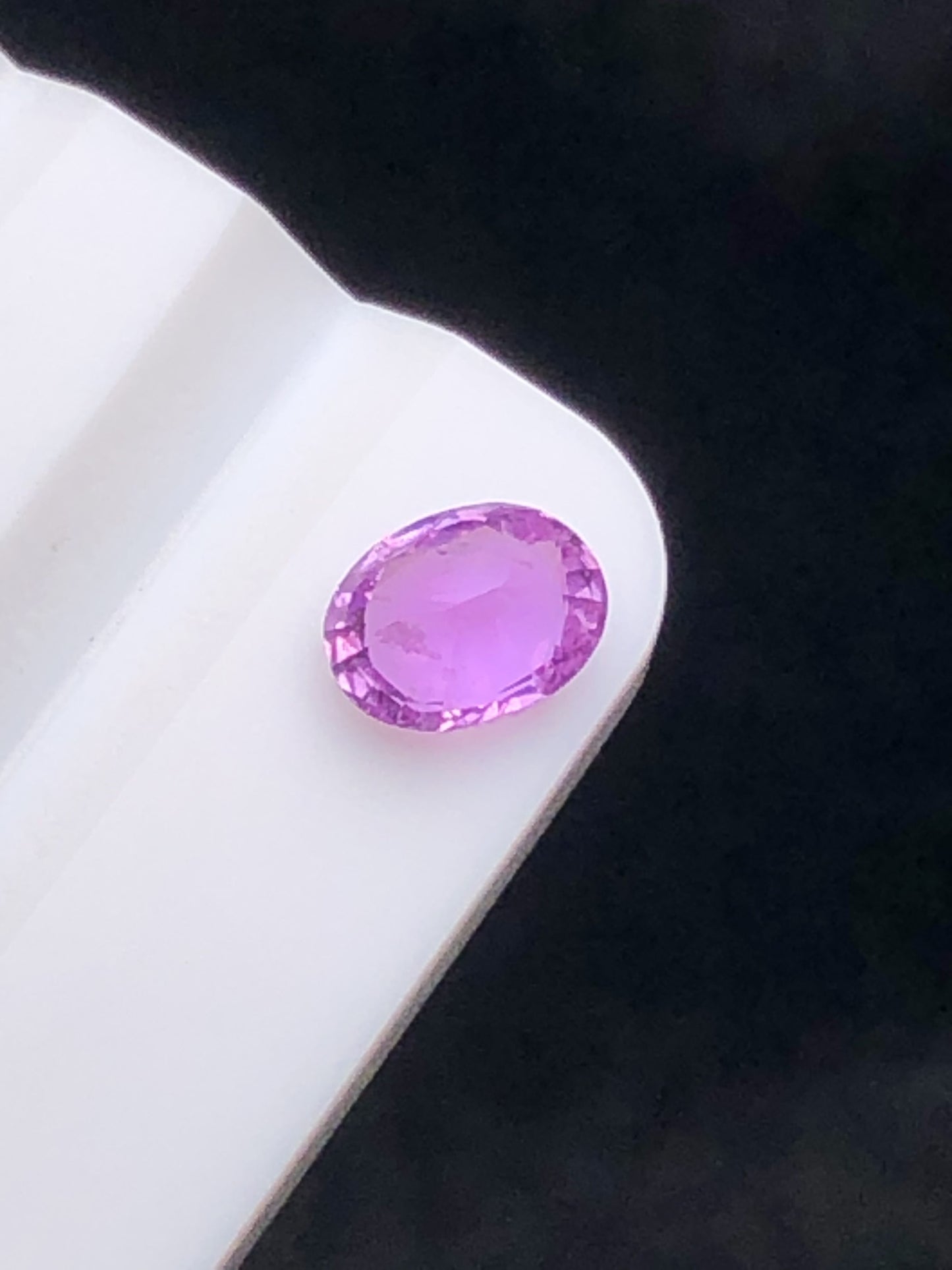 SRILANKA 0.91 CT LIGHT PINK NATURAL HEATED SAPPHIRE LOOSE STONE