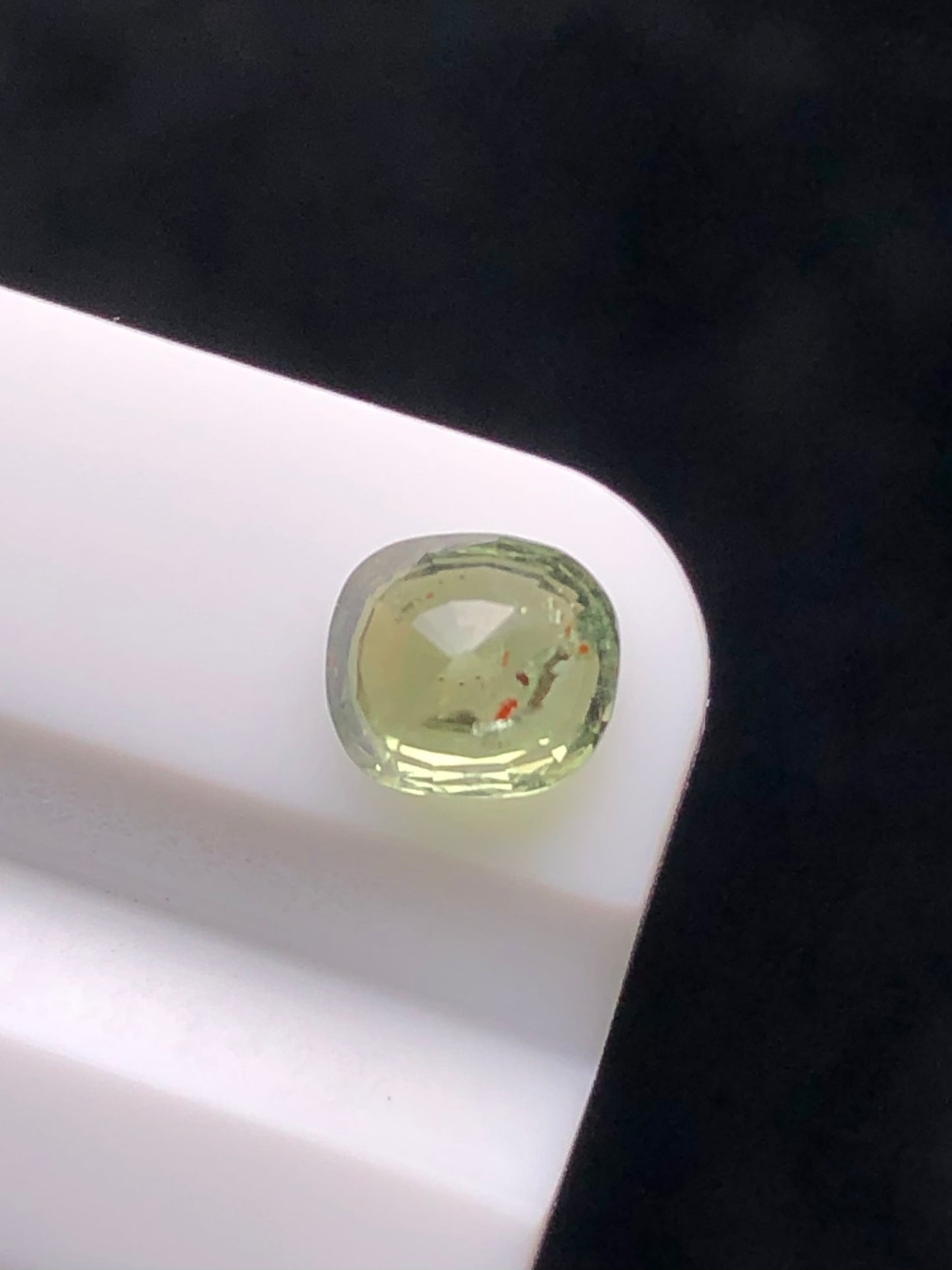 SRILANKA 0.93 CT GREEN NATURAL UNHEATED SAPPHIRE LOOSE STONE