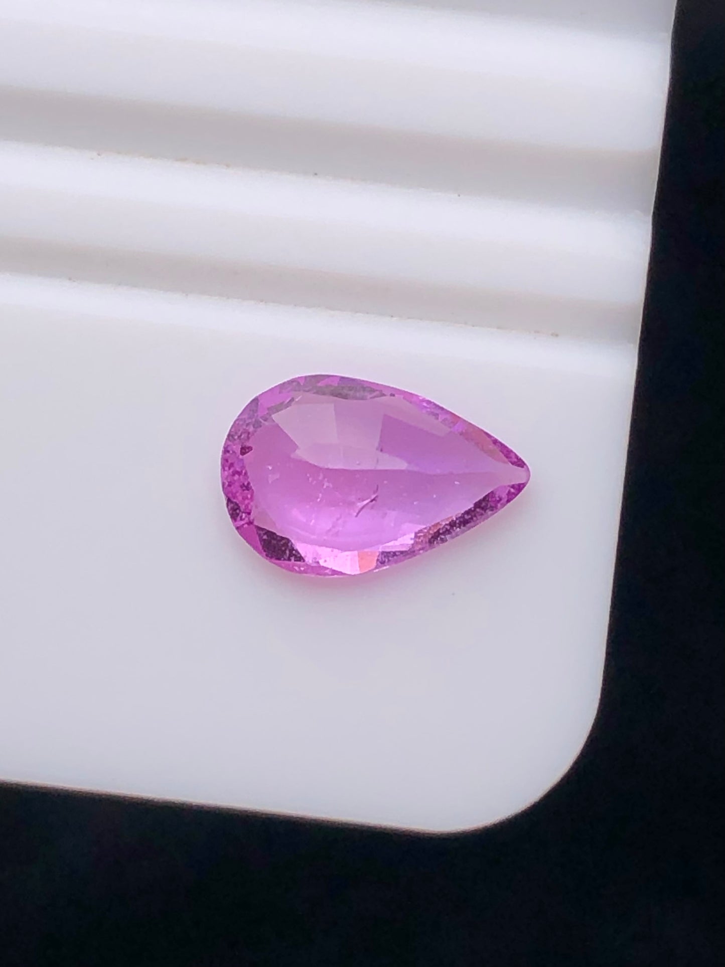 SRILANKA 0.90 CT LIGHT PINK NATURAL HEATED SAPPHIRE LOOSE STONE