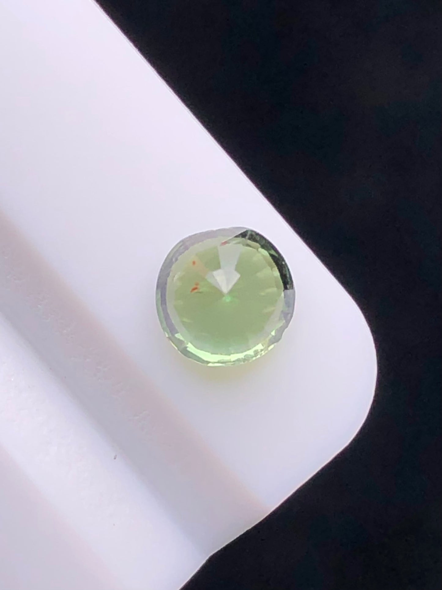 SRILANKA 0.94 CT GREEN NATURAL UNHEATED SAPPHIRE LOOSE STONE
