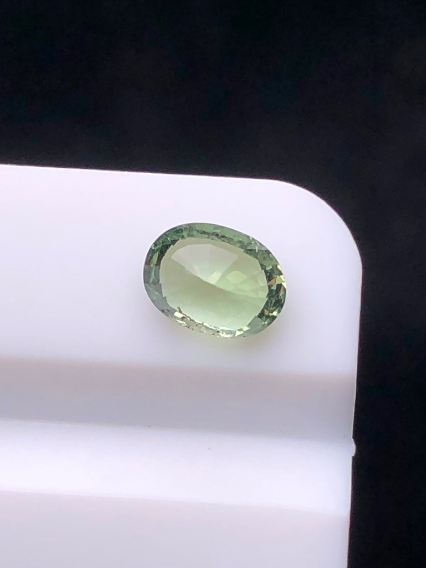 SRILANKA 0.79 CT GREEN NATURAL UNHEATED SAPPHIRE LOOSE STONE