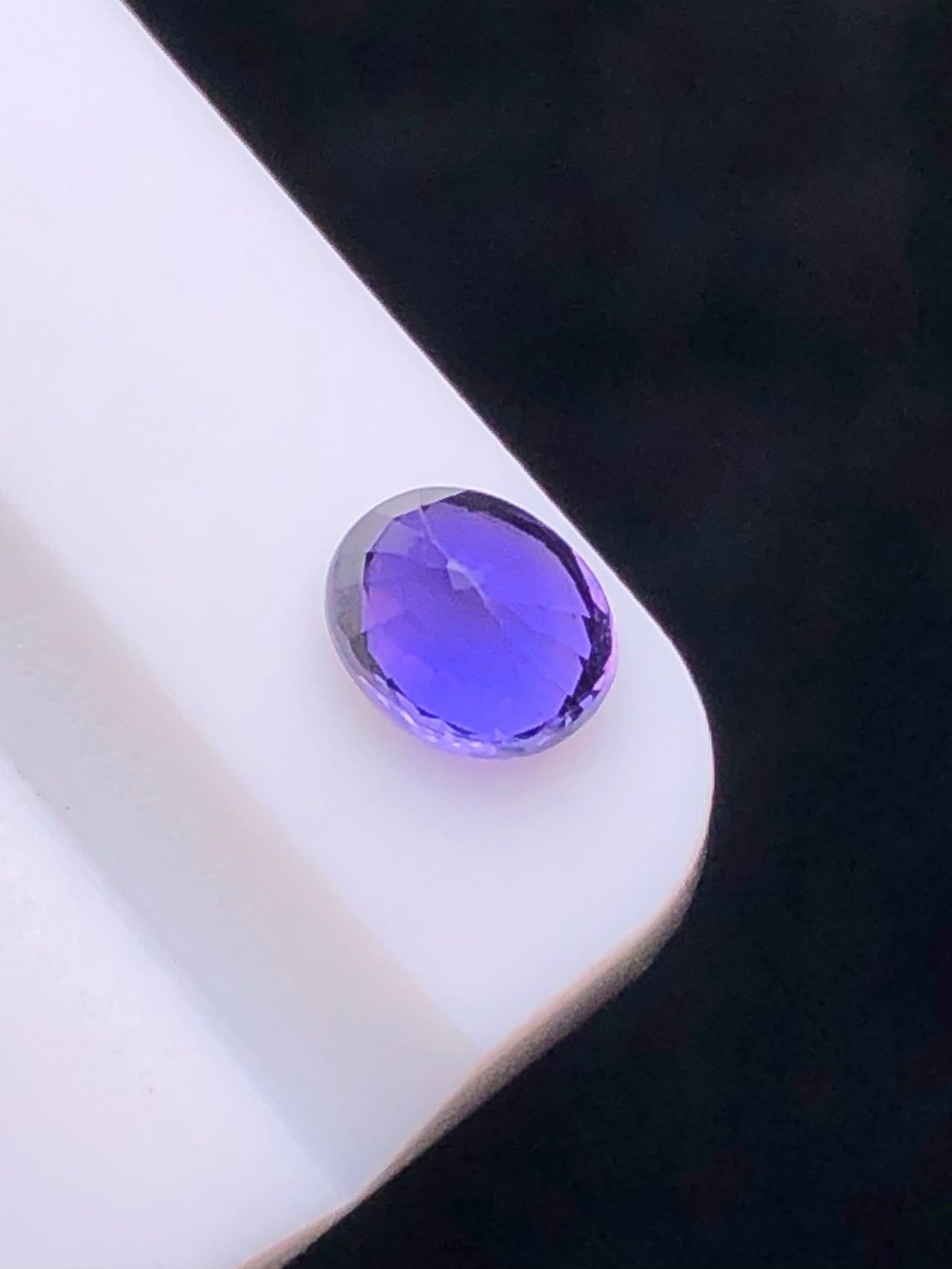 SRILANKA 0.77 CT PURPLE NATURAL HEATED SAPPHIRE LOOSE STONE