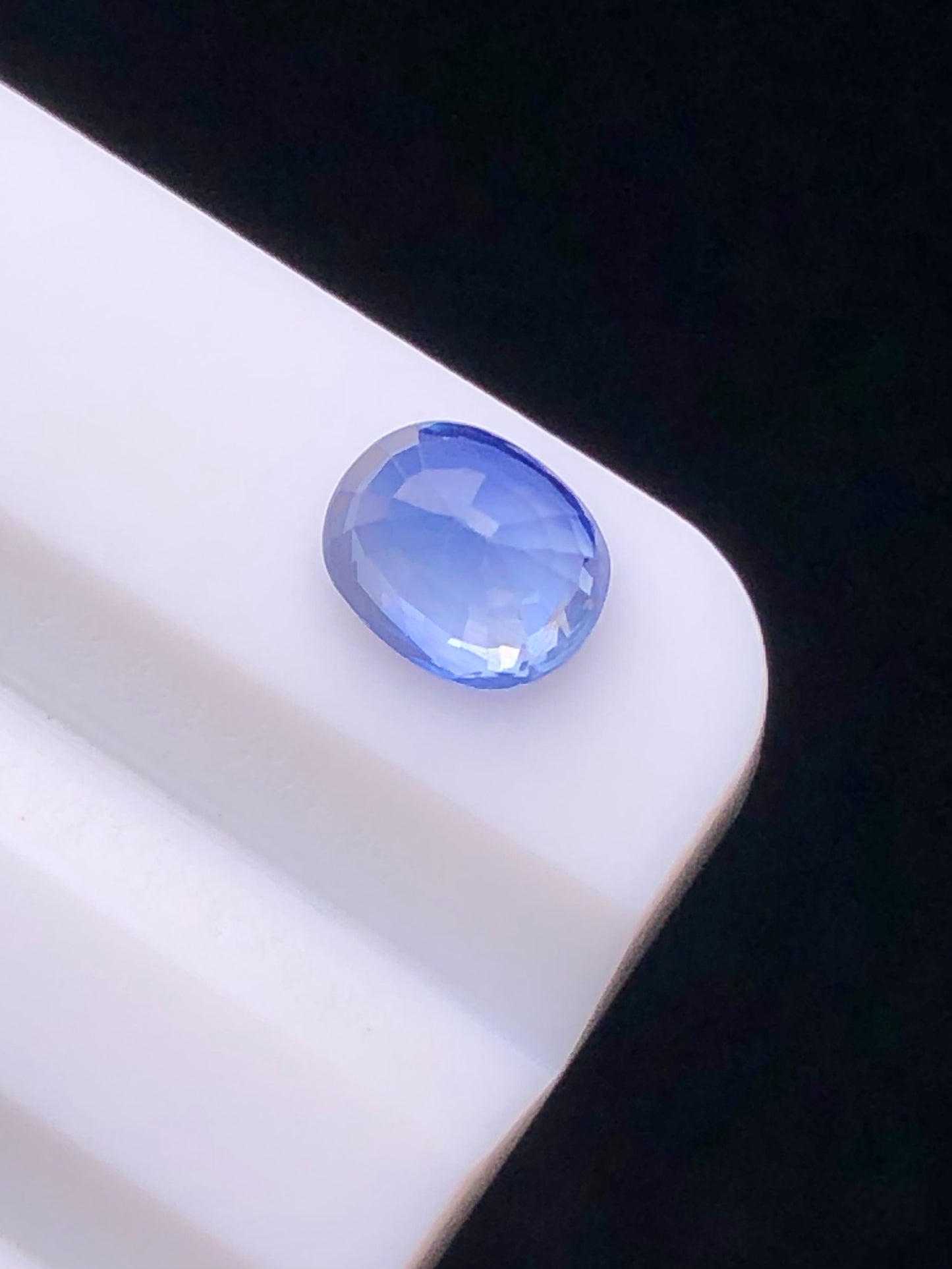 SRILANKA 1.0 CT NATURAL HEATED CORNFLOWER BLUE SAPPHIRE LOOSE STONE