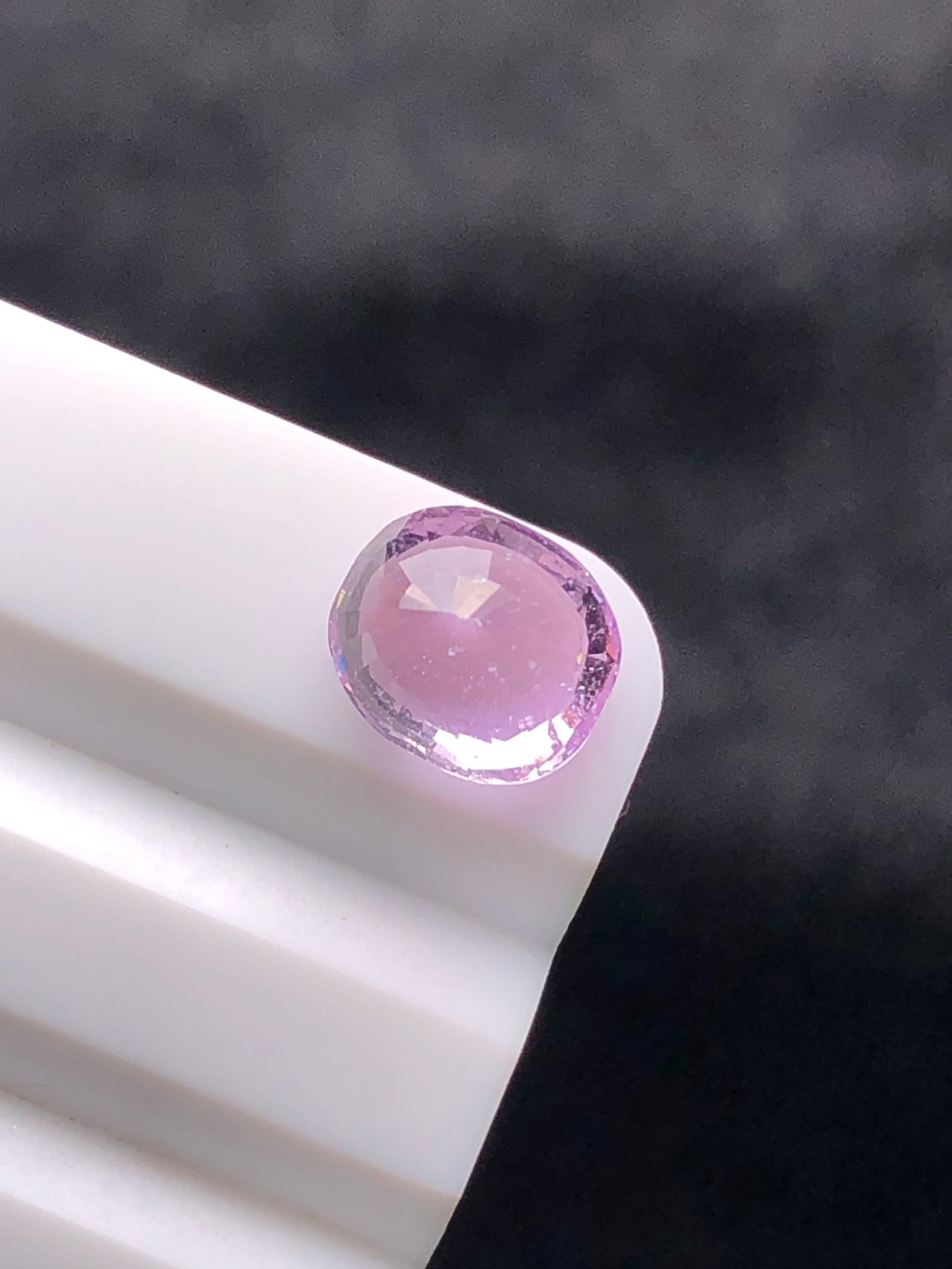 SRILANKA 2.54 CT LIGHT PINK NATURAL HEATED SAPPHIRE LOOSE STONE
