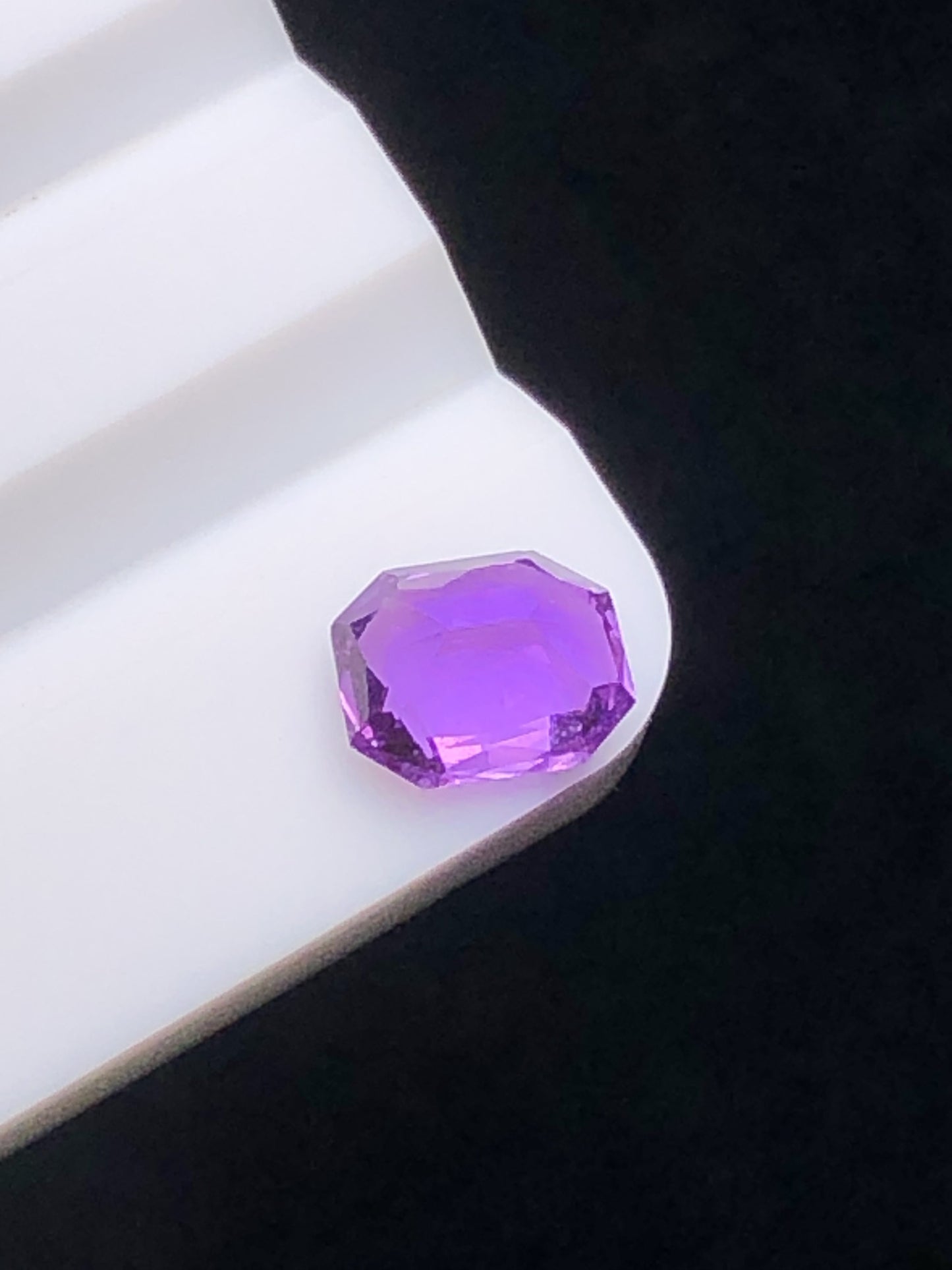 SRILANKA 1.36 CT PURPLISH PINK NATURAL HEATED SAPPHIRE LOOSE STONE