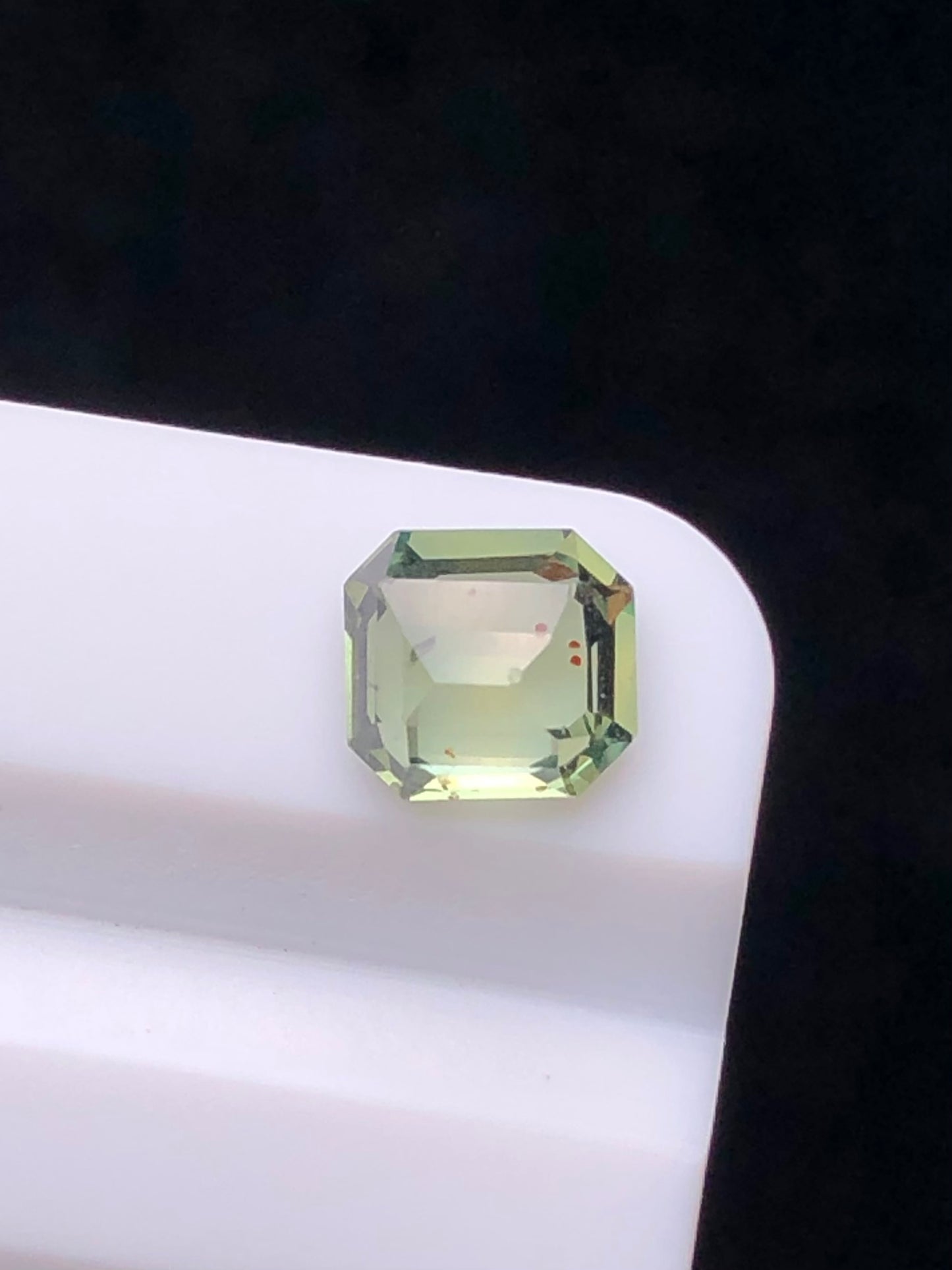 SRILANKA 1.17 CT GREEN NATURAL UNHEATED SAPPHIRE LOOSE STONE
