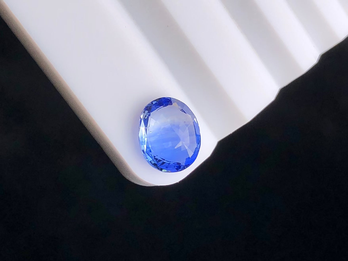 SRILANKA 1.57 CT NATURAL HEATED CORNFLOWER BLUE SAPPHIRE LOOSE STONE