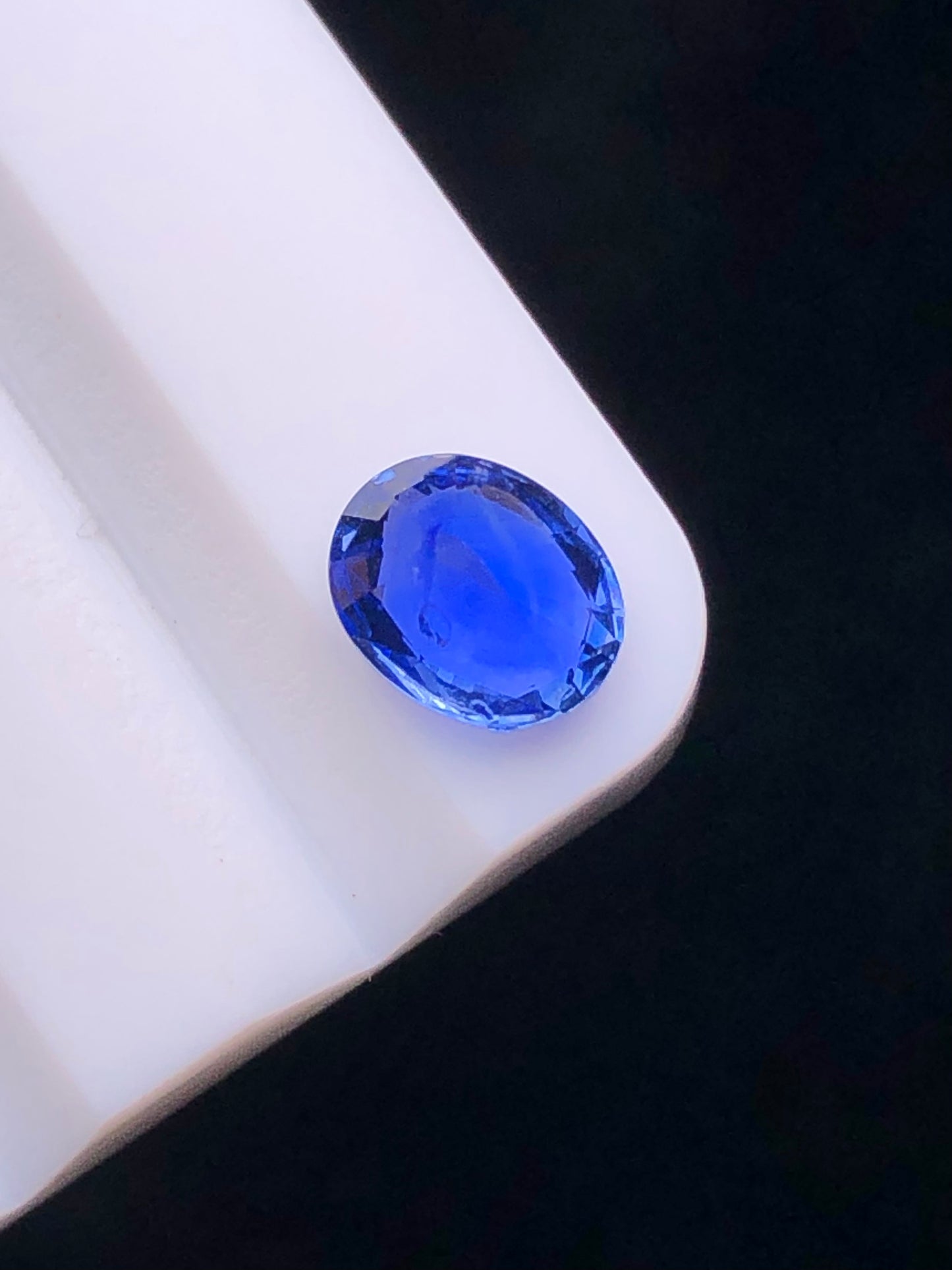 SRILANKA 1.2 CT NATURAL HEATED CORNFLOWER BLUE SAPPHIRE LOOSE STONE