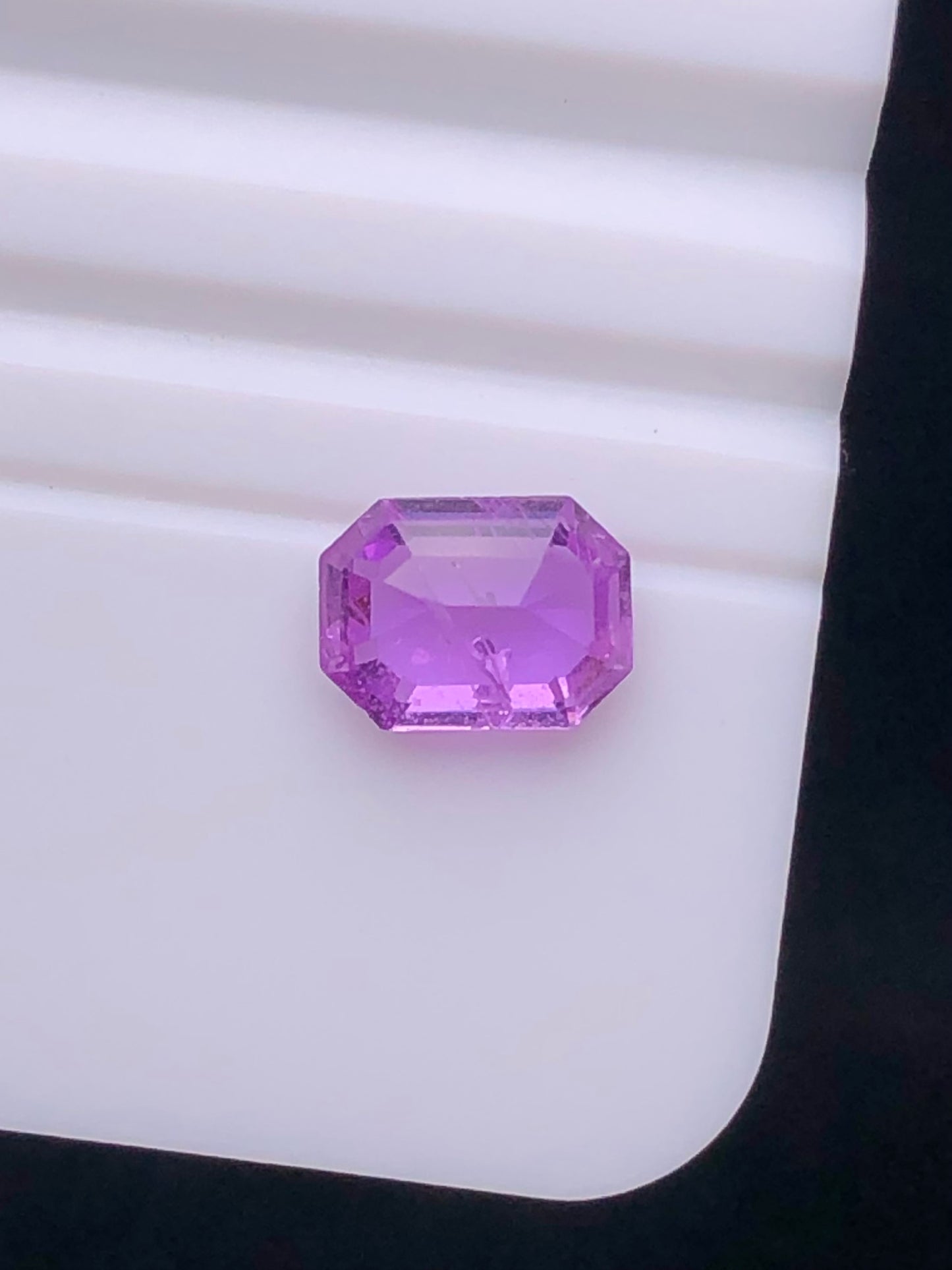 SRILANKA 0.91 CT LIGHT PINK NATURAL HEATED SAPPHIRE LOOSE STONE