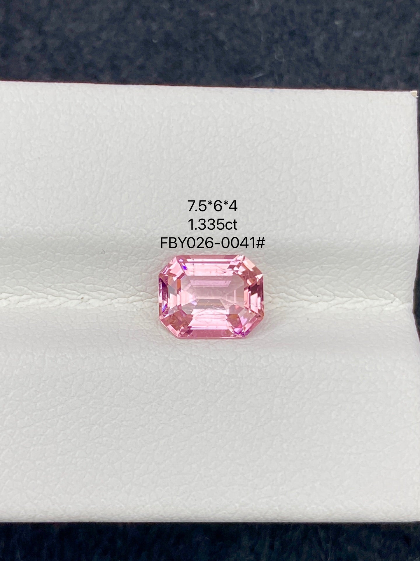 1.335CT NATURAL AFGHANISTAN PINK COLOR TOURMALINE GEMSTONE STONE
