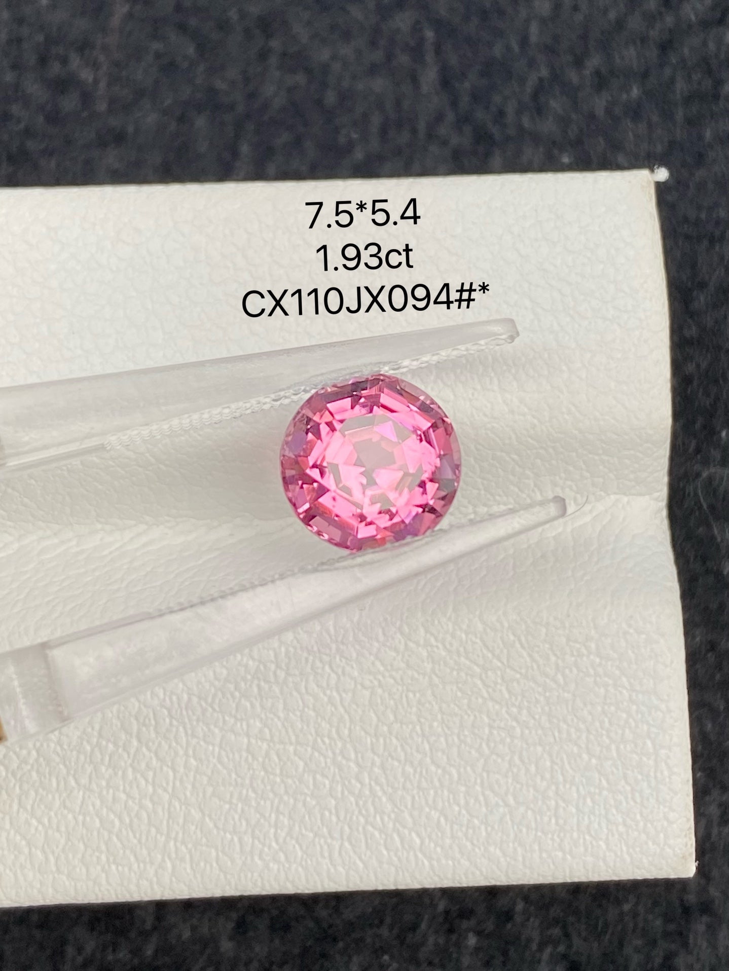 1.93 CT NATURAL AFGHANISTAN CHERRY BLOSSOM TOURMALINE STONE