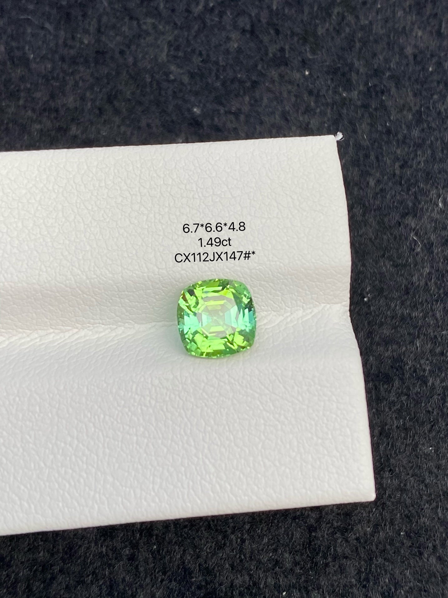 1.49 CT NATURAL AFGHANISTAN GREEN BLUE TOURMALINE STONE