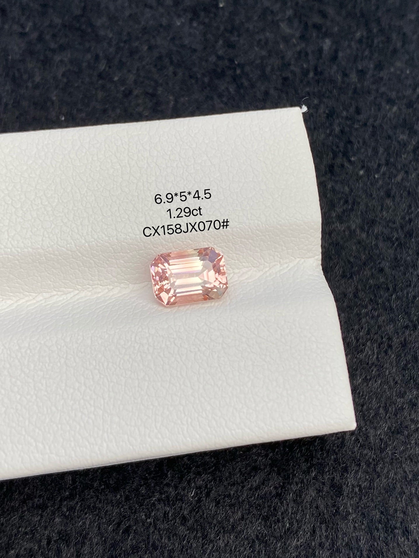 1.29 CT NATURAL AFGHANISTAN MIXED PINK TOURMALINE STONE