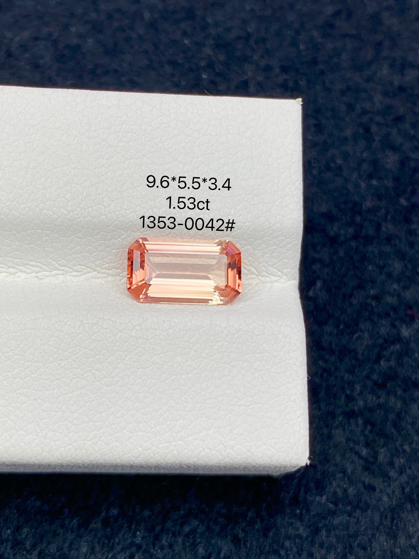 1.53CT NATURAL CONGO YELLOW TOURMALINE STONE