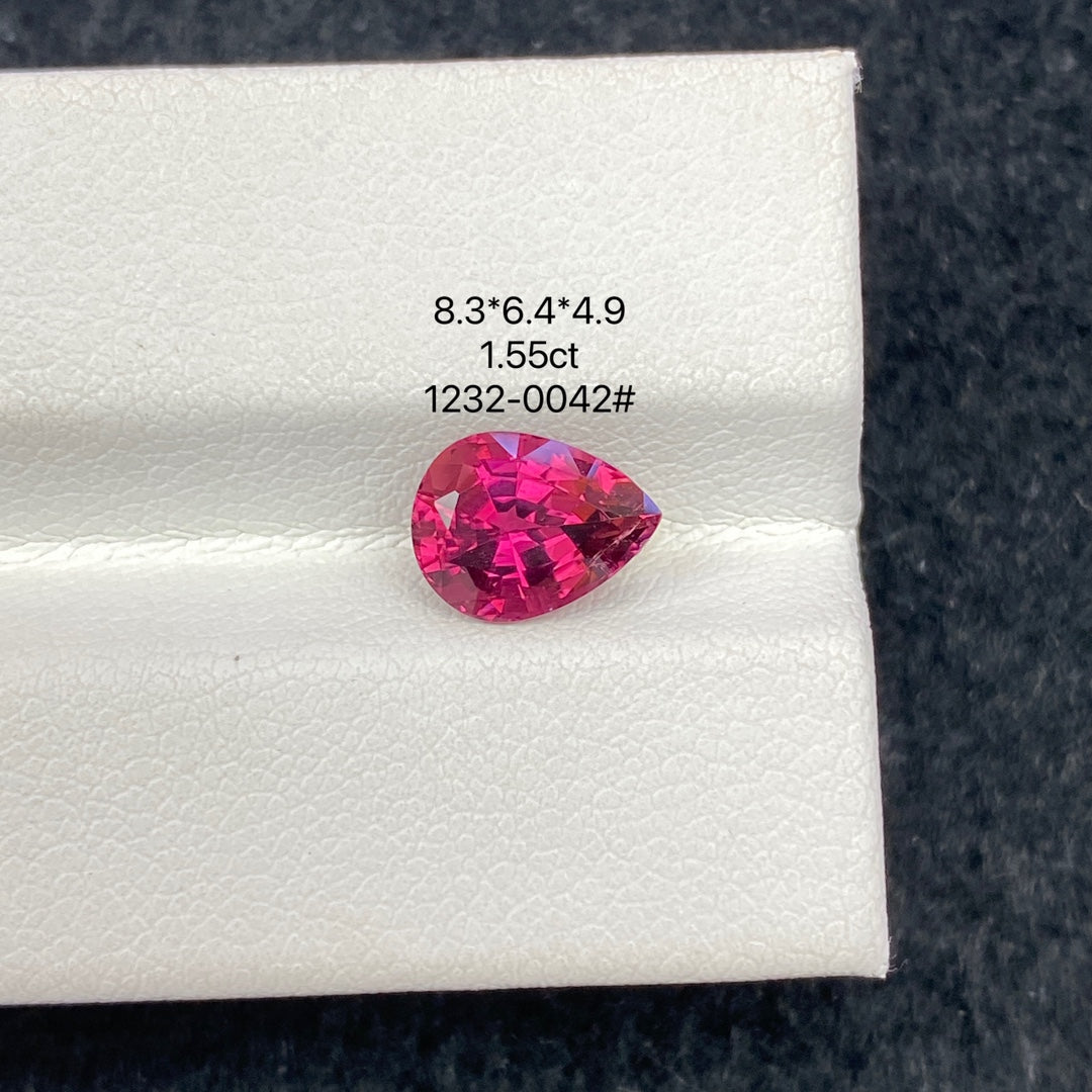 1.55CT NATURAL BRAZIL RED TOURMALINE STONE