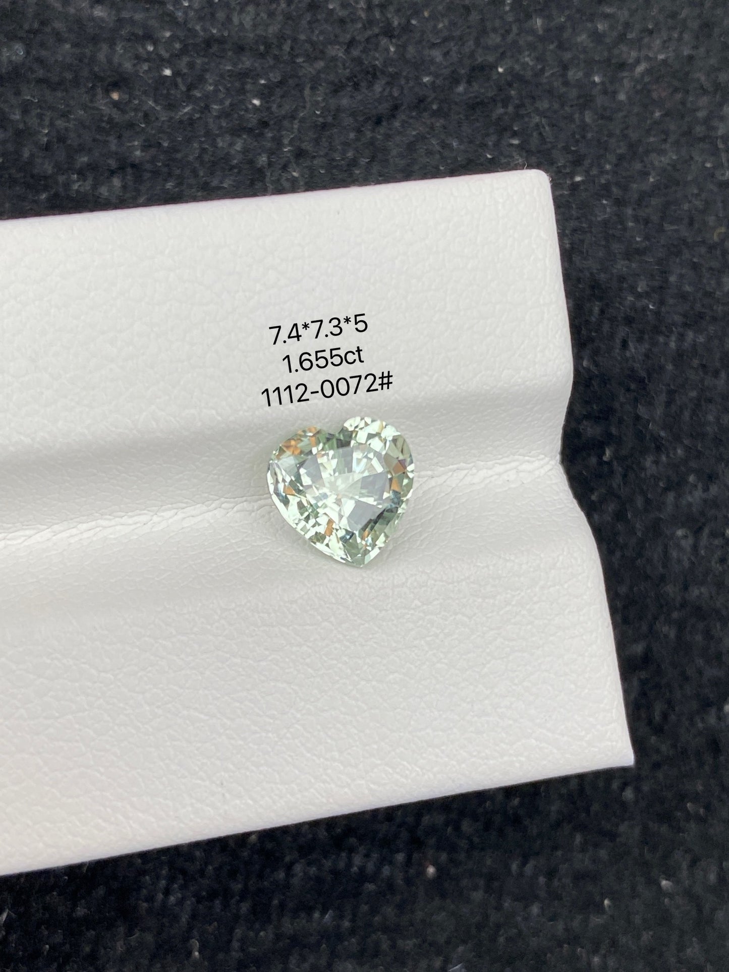 1.655CT NATURAL CONGO GREEN TOURMALINE STONE