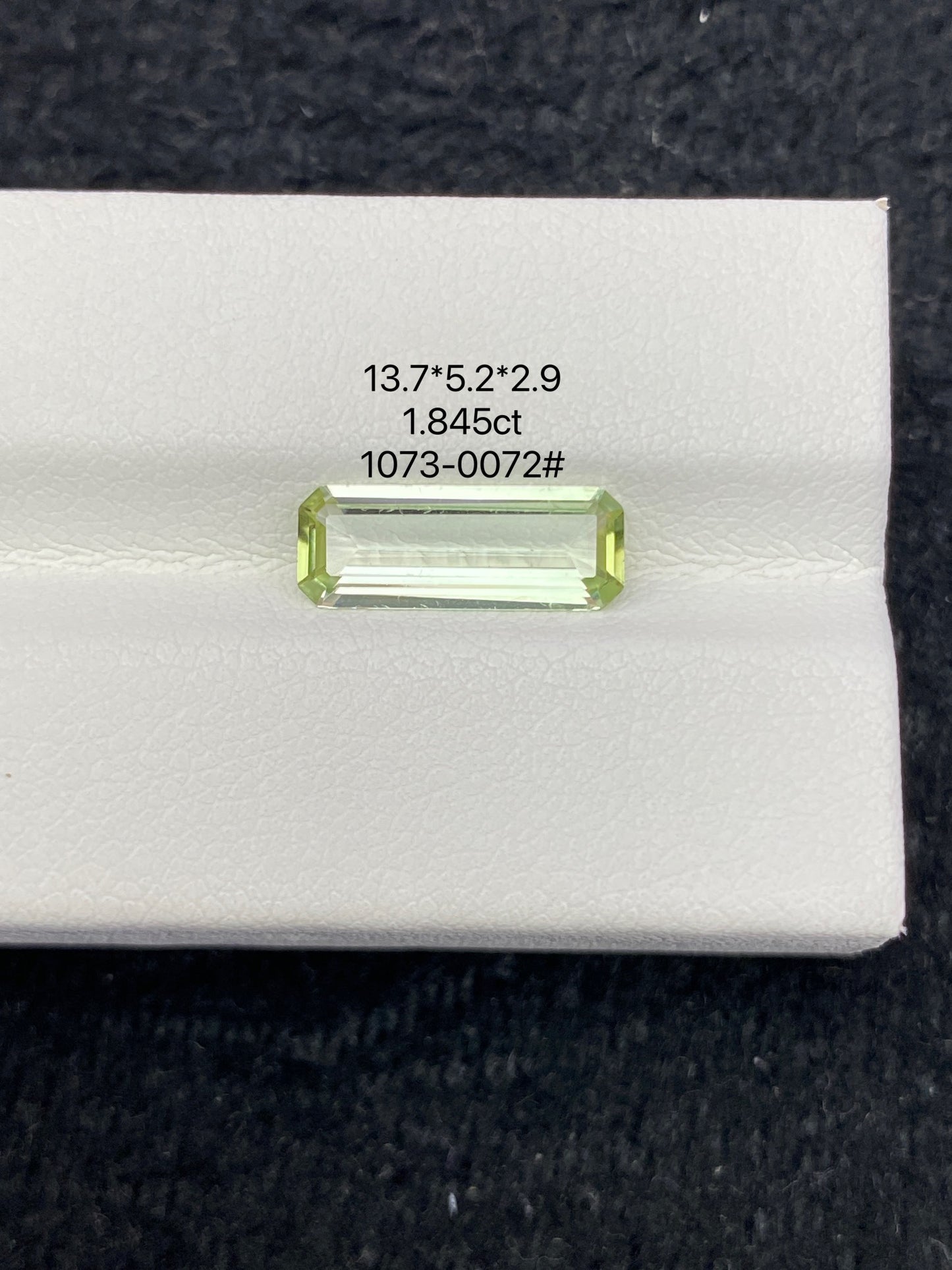 1.845CT NATURAL CONGO GREEN TOURMALINE STONE