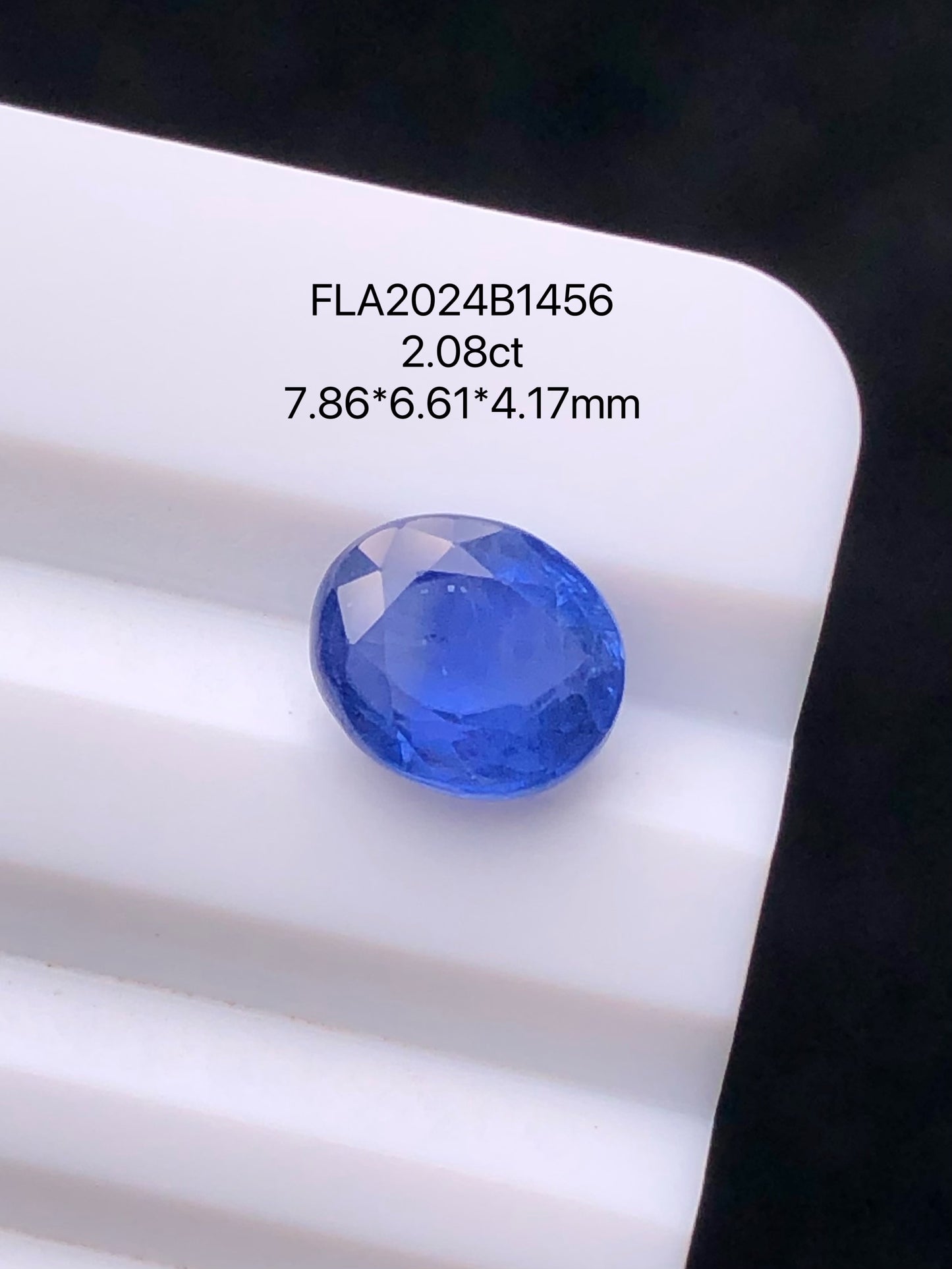 SRILANKA 2.08 CT NATURAL HEATED CORNFLOWER BLUE SAPPHIRE LOOSE STONE