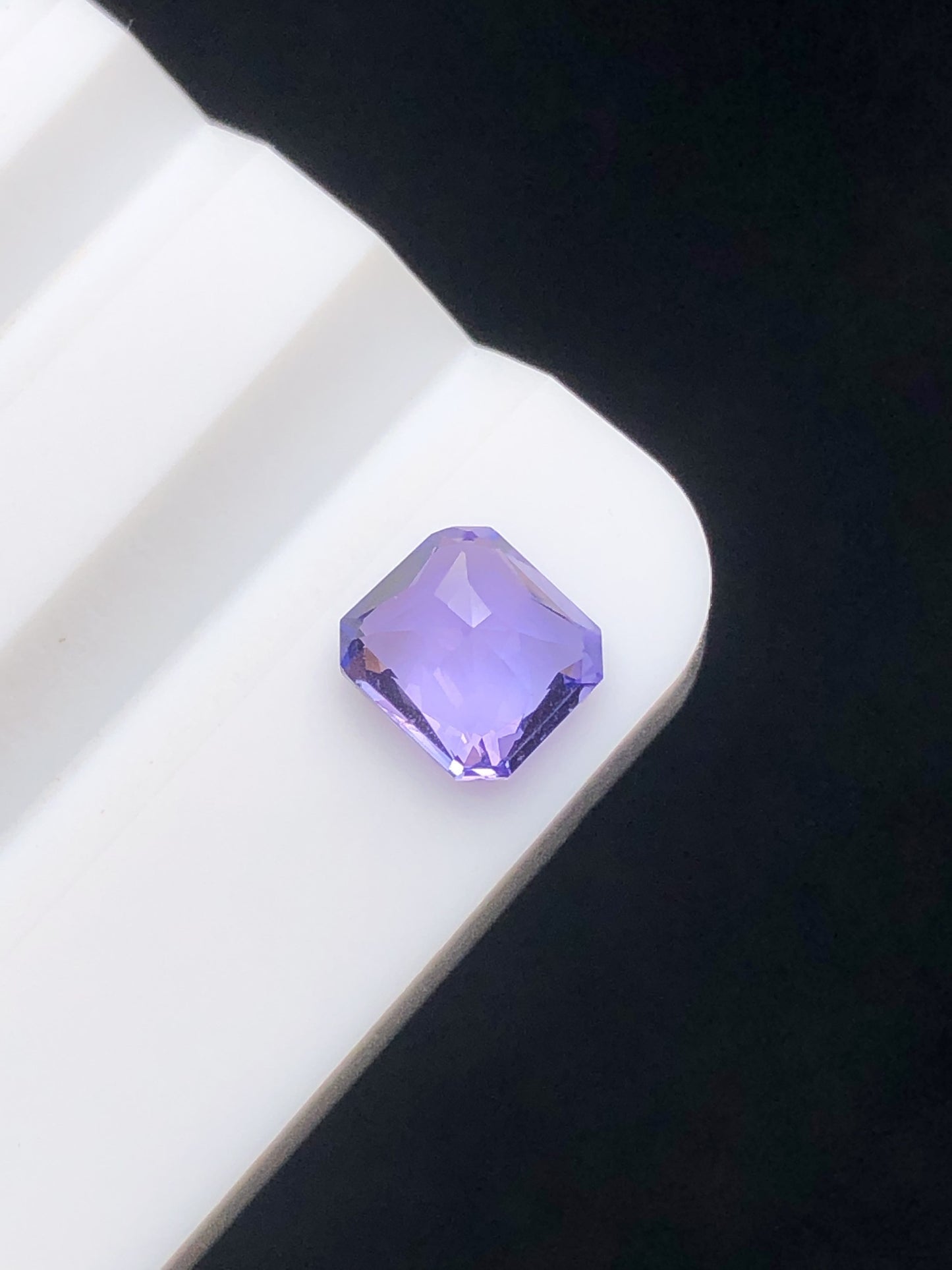 CERTIFIED SRILANKA 1.08CT VIVIDHEATED Purple Blue Treasure LOOSE STONE