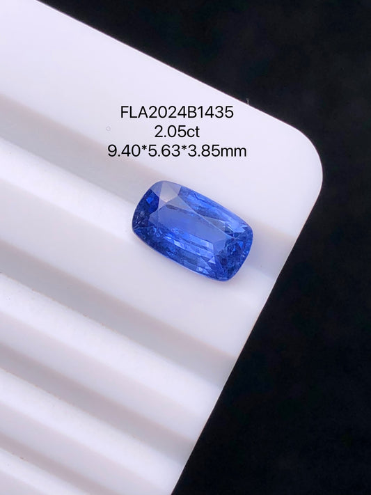 SRILANKA 2.05 CT NATURAL HEATED CORNFLOWER BLUE SAPPHIRE LOOSE STONE