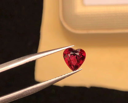 AIGS CERTIFIED 1.03 CT NATURAL RED RUBY LOOSE STONES