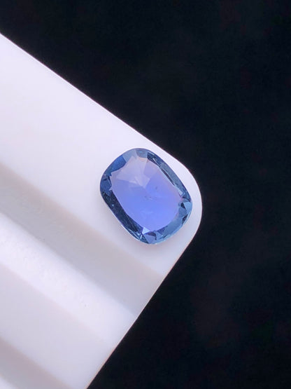 CERTIFIED SRILANKA 1.08CT VIVIDUNHEATED Peacock Blue SAPPHIRE LOOSE STONE