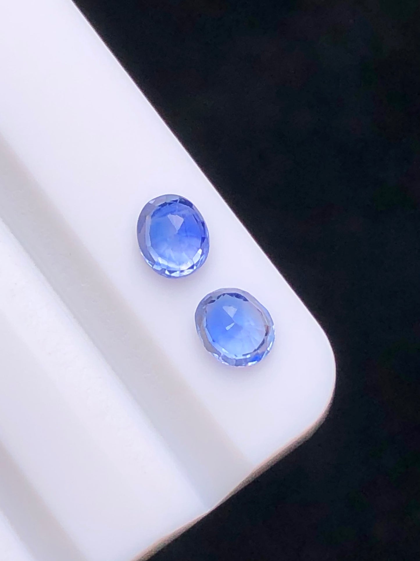 SRILANKA 0.85 CT NATURAL HEATED CORNFLOWER BLUE SAPPHIRE LOOSE STONE