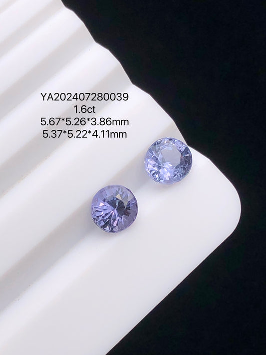 SRILANKA 1.60 CT NATURAL HEATED CORNFLOWER BLUE SAPPHIRE LOOSE STONE