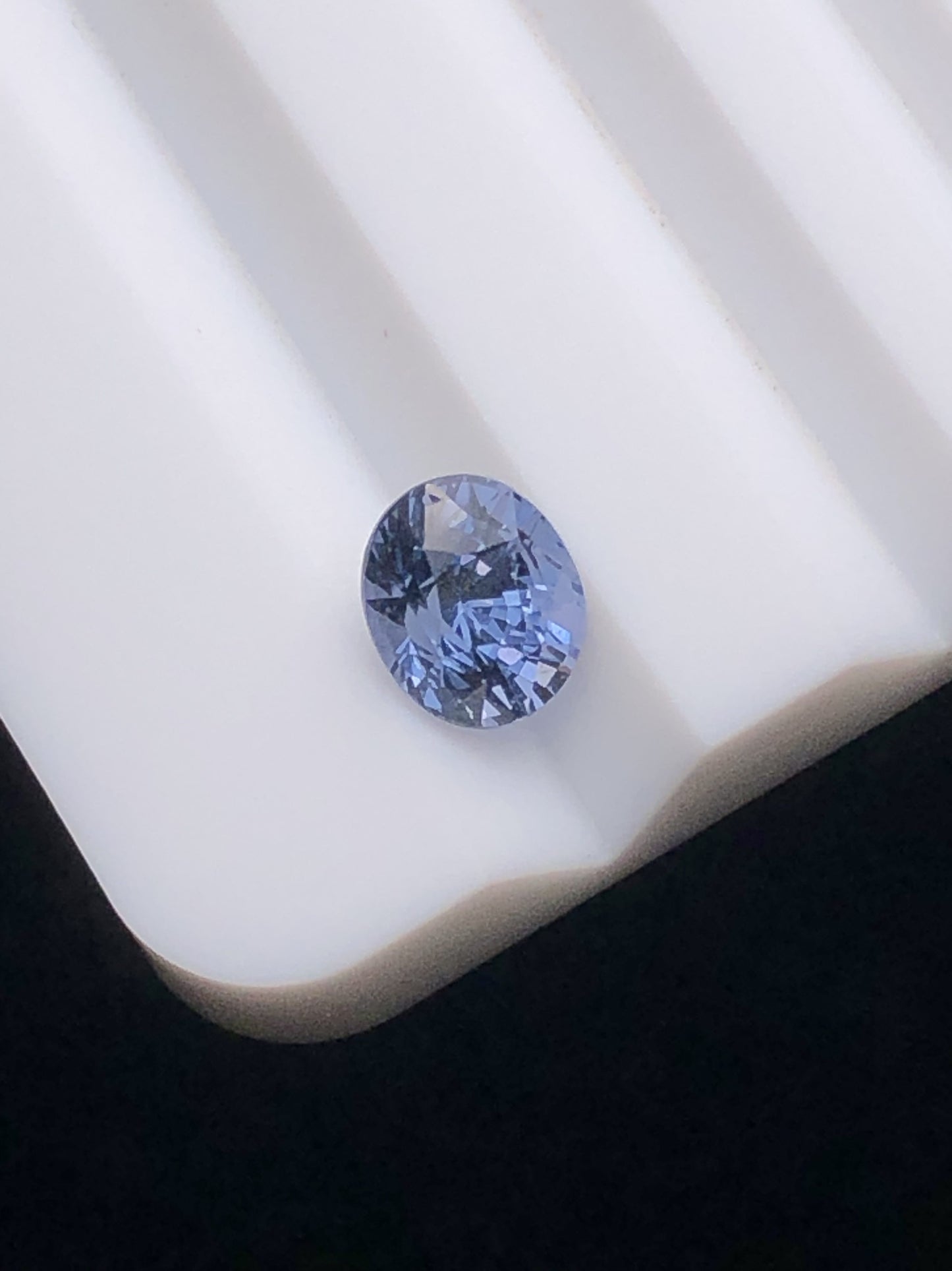 CERTIFIED SRILANKA 1.049CT VIVIDTURAL HEATED Cornflower SAPPHIRELOOSE STONE