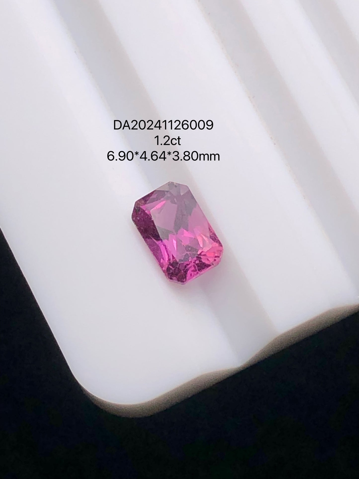 SRILANKA 1.20 CT PURPLISH PINK NATURAL HEATED SAPPHIRE LOOSE STONE