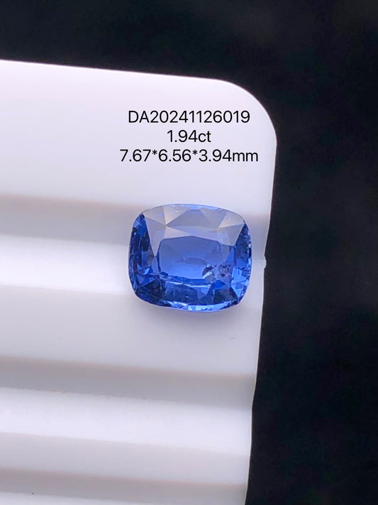 SRILANKA 1.94 CT NATURAL HEATED CORNFLOWER BLUE SAPPHIRE LOOSE STONE