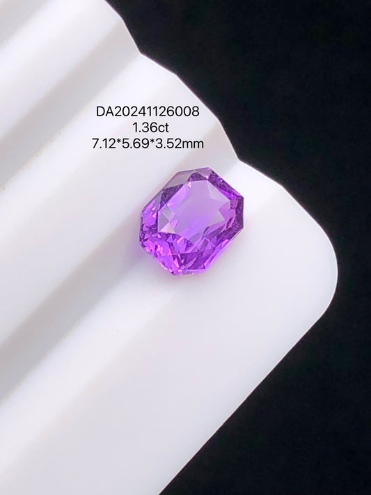 SRILANKA 1.36 CT PURPLISH PINK NATURAL HEATED SAPPHIRE LOOSE STONE