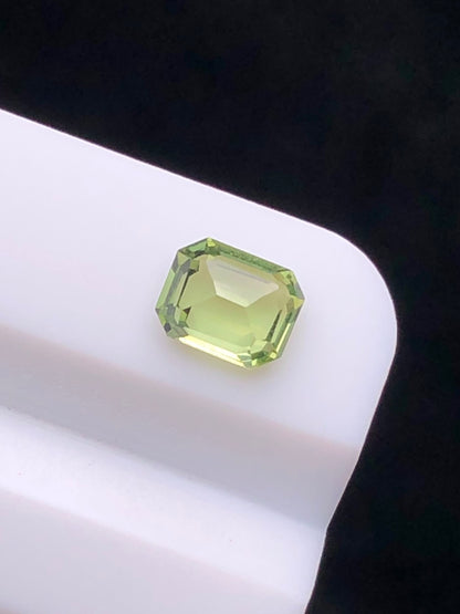 CERTIFIED SRILANK 0.62CT VIVI UNDHEATED Duck green sapphire