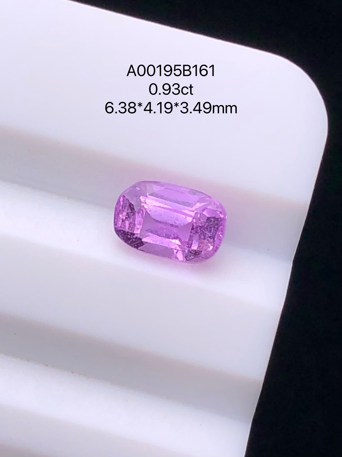 SRILANKA 0.93 CT PINK NATURAL UNHEATED SAPPHIRE LOOSE STONE