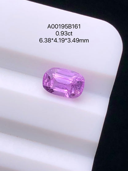 SRILANKA 0.93 CT PINK NATURAL UNHEATED SAPPHIRE LOOSE STONE