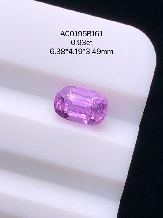 SRILANKA 0.93 CT PINK NATURAL UNHEATED SAPPHIRE LOOSE STONE
