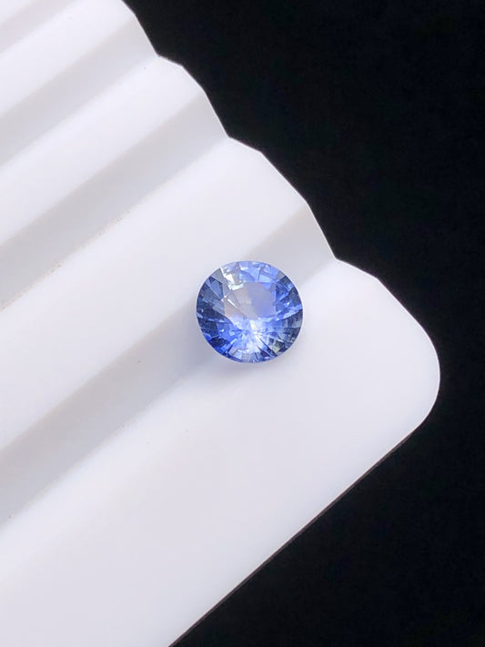 CERTIFIED SRILANKA 0.97CT VIVIDTURAL HEATED Cornflower SAPPHIRELOOSE STONE