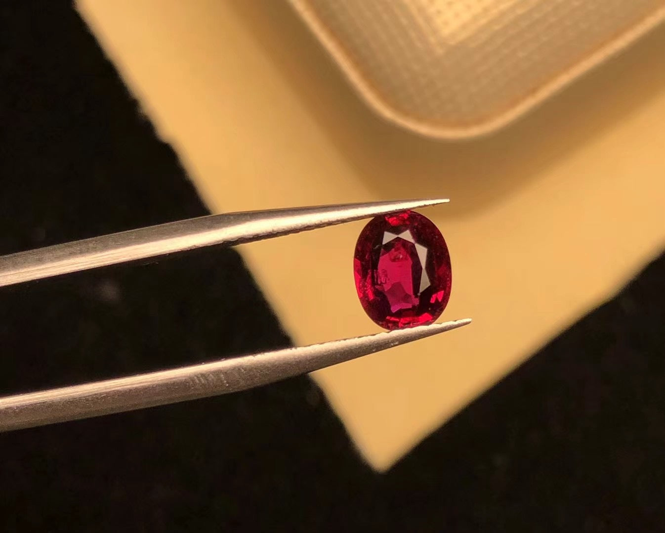 AIGS CERTIFIED 1.10 CT NATURAL RED RUBY LOOSE STONES