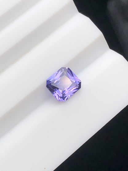 CERTIFIED SRILANKA 1.08CT VIVIDHEATED Purple Blue Treasure LOOSE STONE