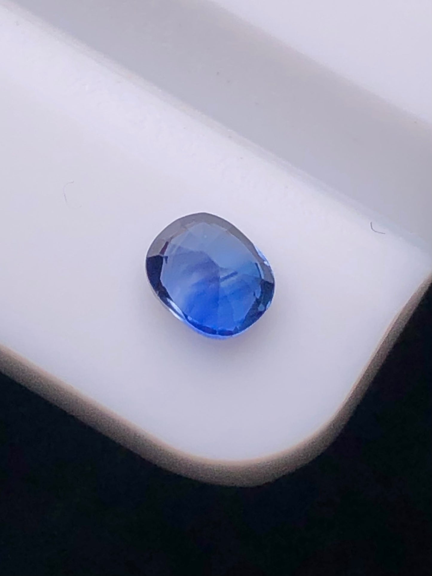 CERTIFIED SRILANKA 0.32CT VIVID TURAL HEATED Cornflower SAPPHIRE LOOSE STONE