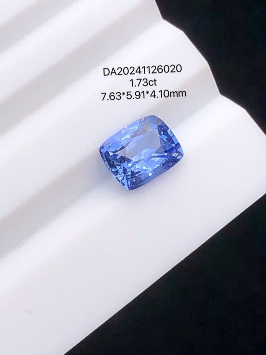 SRILANKA 1.73 CT NATURAL HEATED CORNFLOWER BLUE SAPPHIRE LOOSE STONE