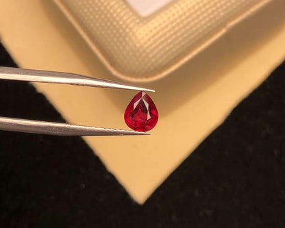 AIGS CERTIFIED 1.01 CT NATURAL RED RUBY LOOSE STONES