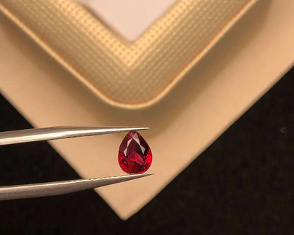 AIGS CERTIFIED 1.04 CT NATURAL RED RUBY LOOSE STONES