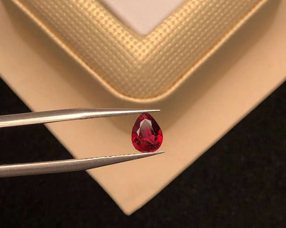 AIGS CERTIFIED 1.04 CT NATURAL RED RUBY LOOSE STONES