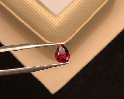 AIGS CERTIFIED 1.04 CT NATURAL RED RUBY LOOSE STONES